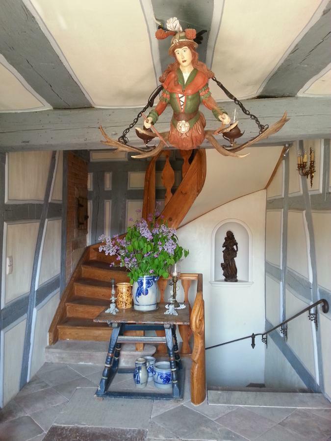 Bed and Breakfast Roter Löwe Heiligkreuzsteinach Exterior foto